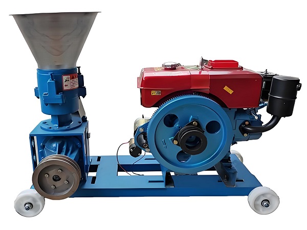 structure of cattle feed pellet machine